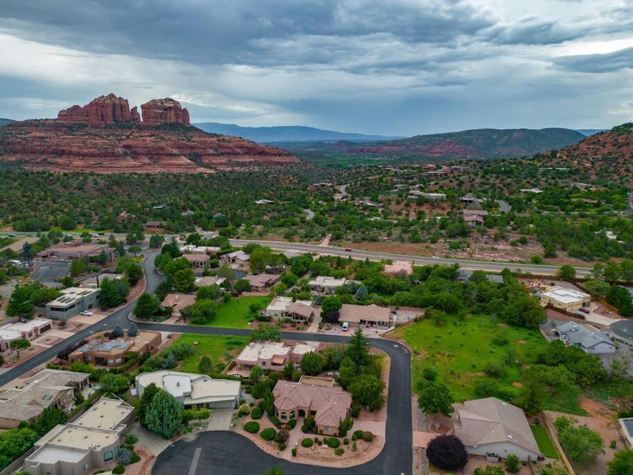 Amazing Luxury Home With Hot Tub & Views Sedona Bagian luar foto
