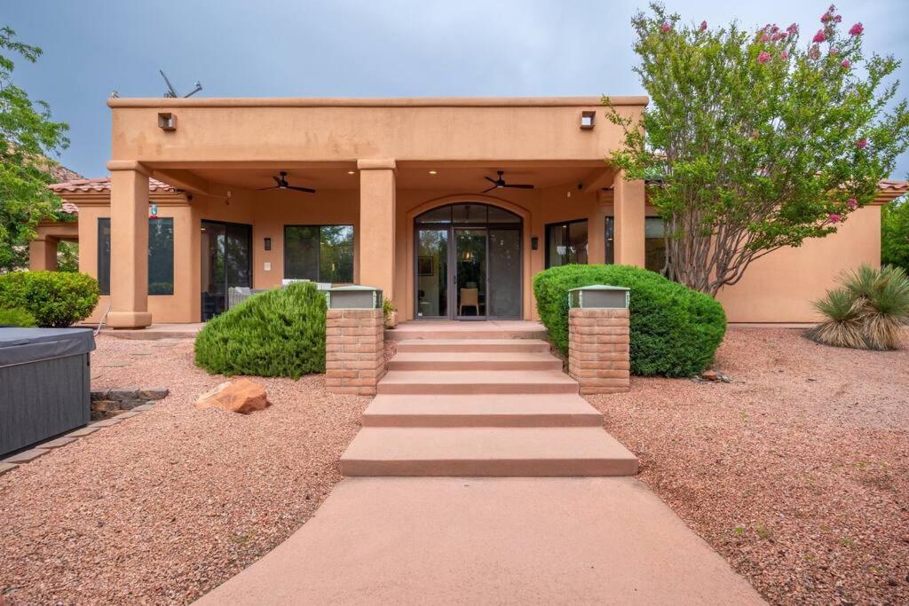 Amazing Luxury Home With Hot Tub & Views Sedona Bagian luar foto
